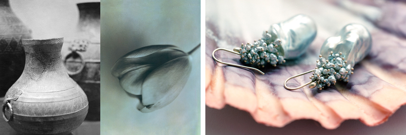 Jewelry and tulips