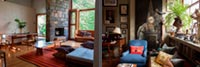 interior photography antiques and  Louis kahn